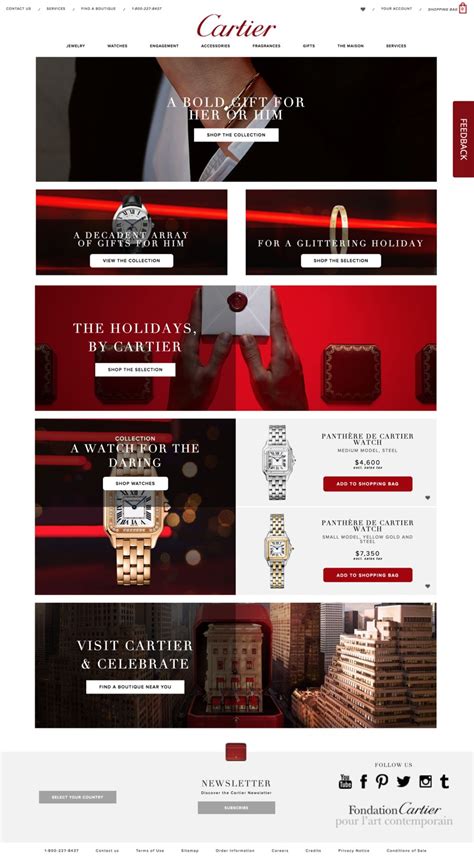 cartier website.